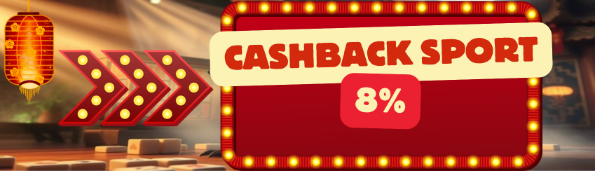 Cashback sport 8% setiap senin