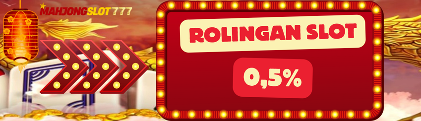 Komisi Slot 0,5% setiap senin